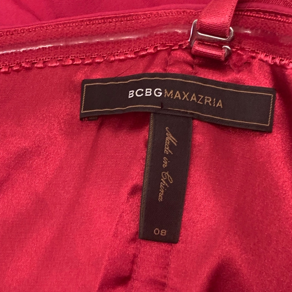 BCBGMAXAZRIA Cocktail Dress Size 8 – Elegant Pink Dress / Evening Party - Picture 2 of 9